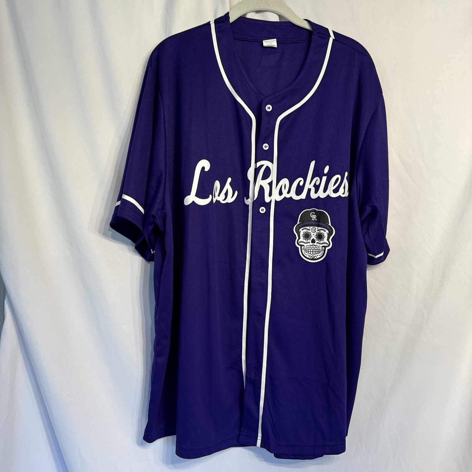 Colorado LOS ROCKIES 2021 Latin Night SGA Baseball Jersey Size XL