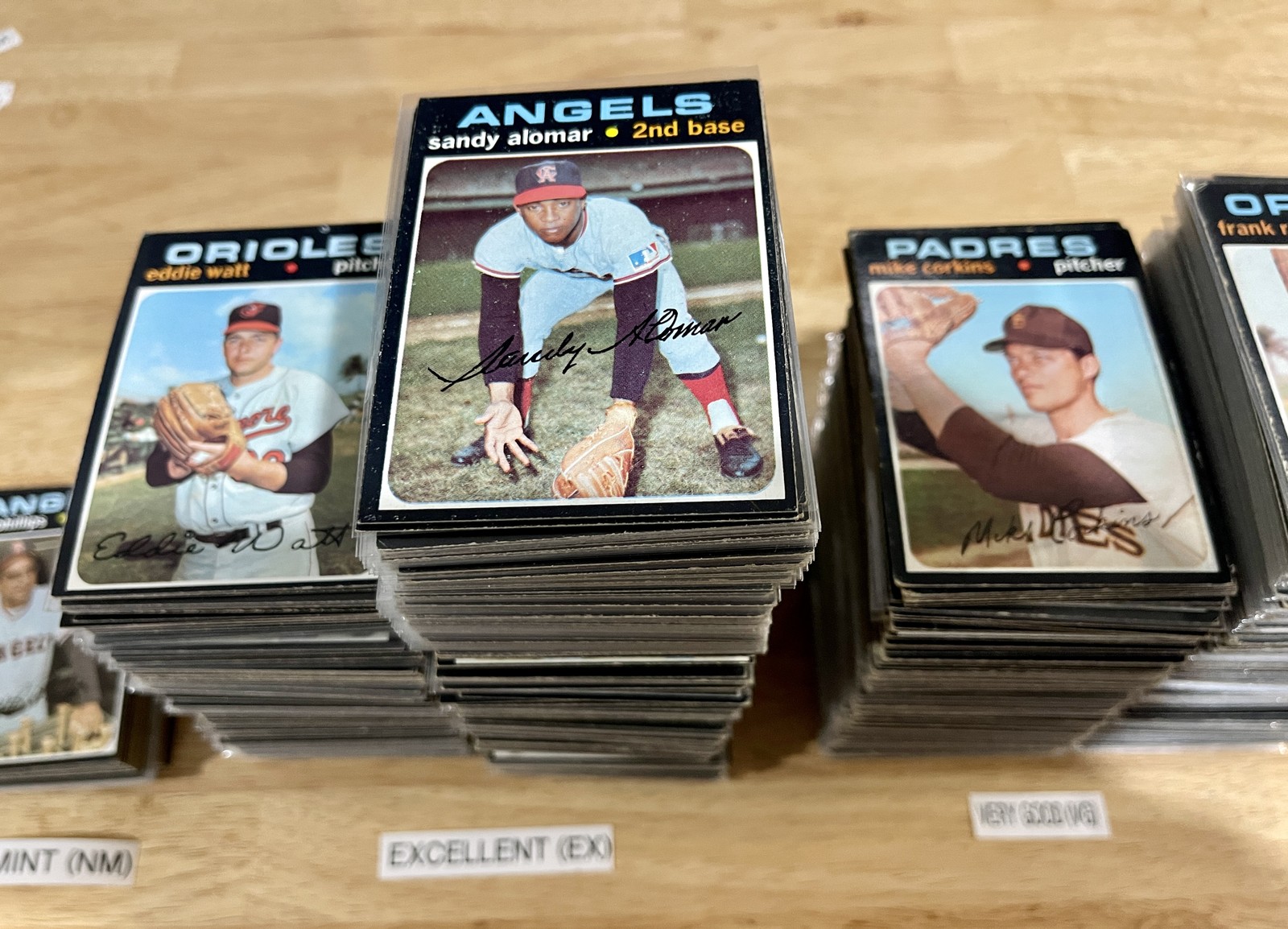 1971 Topps Baseball Cards 351-500 (P-NM) – You Pick – Complete Your Set