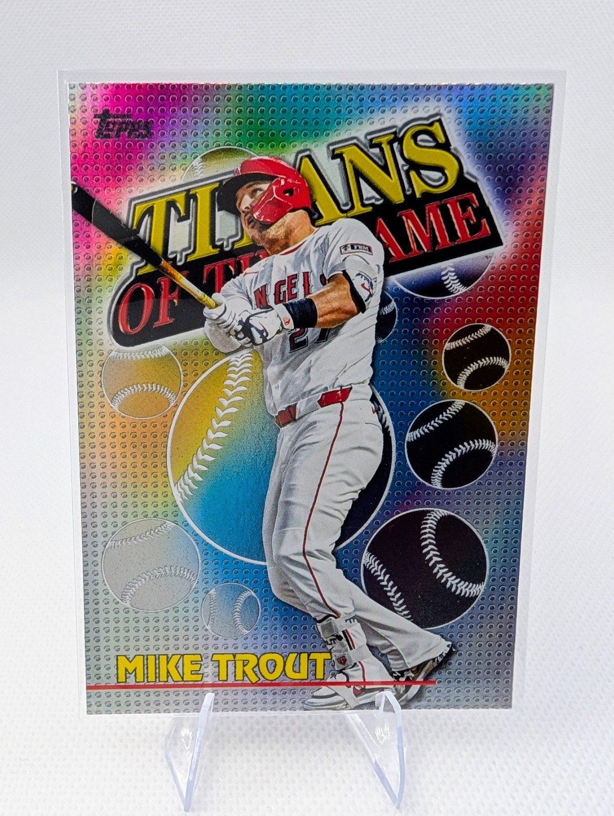2026 Topps Series 1 – Titans of the Game Mike Trout #TOG-2 – Angels