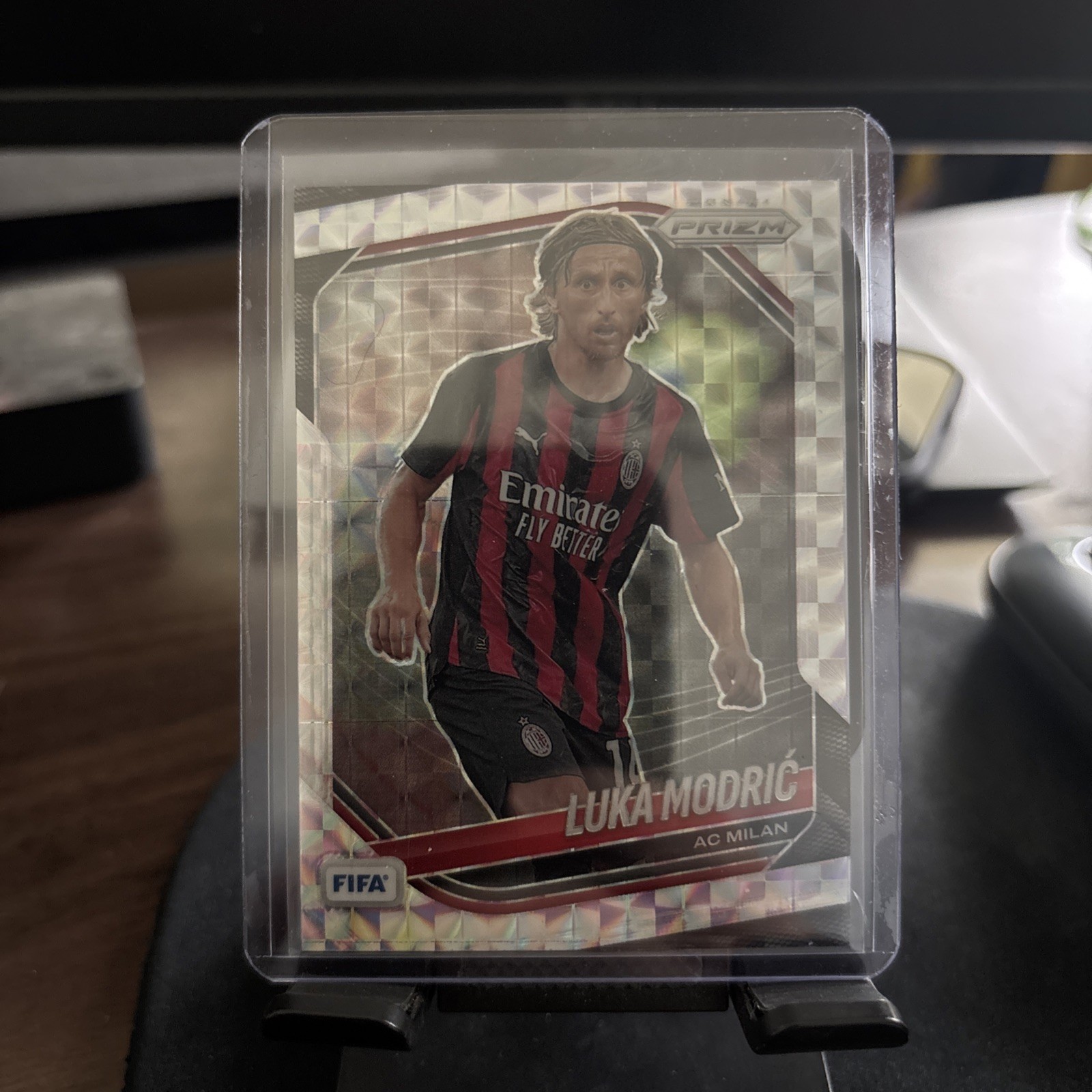 Panini Prizm FIFA Soccer 2025-26 Luka Modrić Prizm #19 AC Milan Croatia