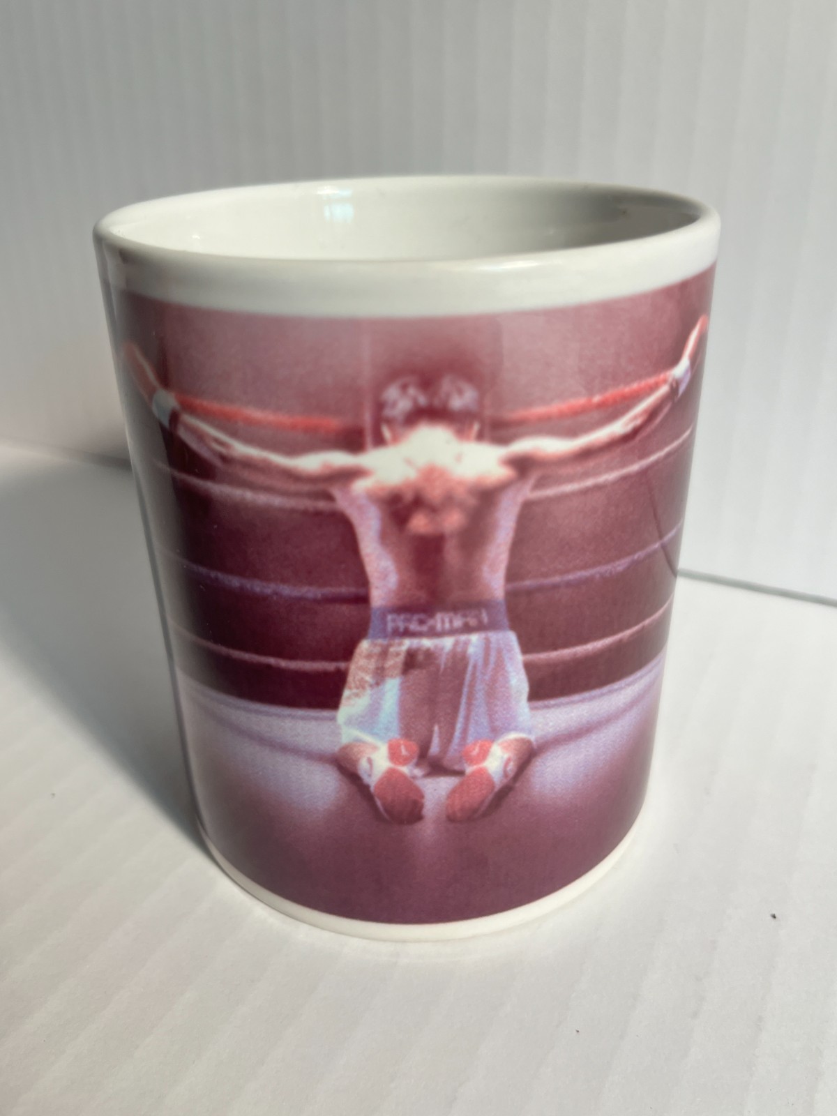 Manny “Pacman” Pacquiao + Freddie Roach Dual Autographed Coffee Mug Nike Ad Pic