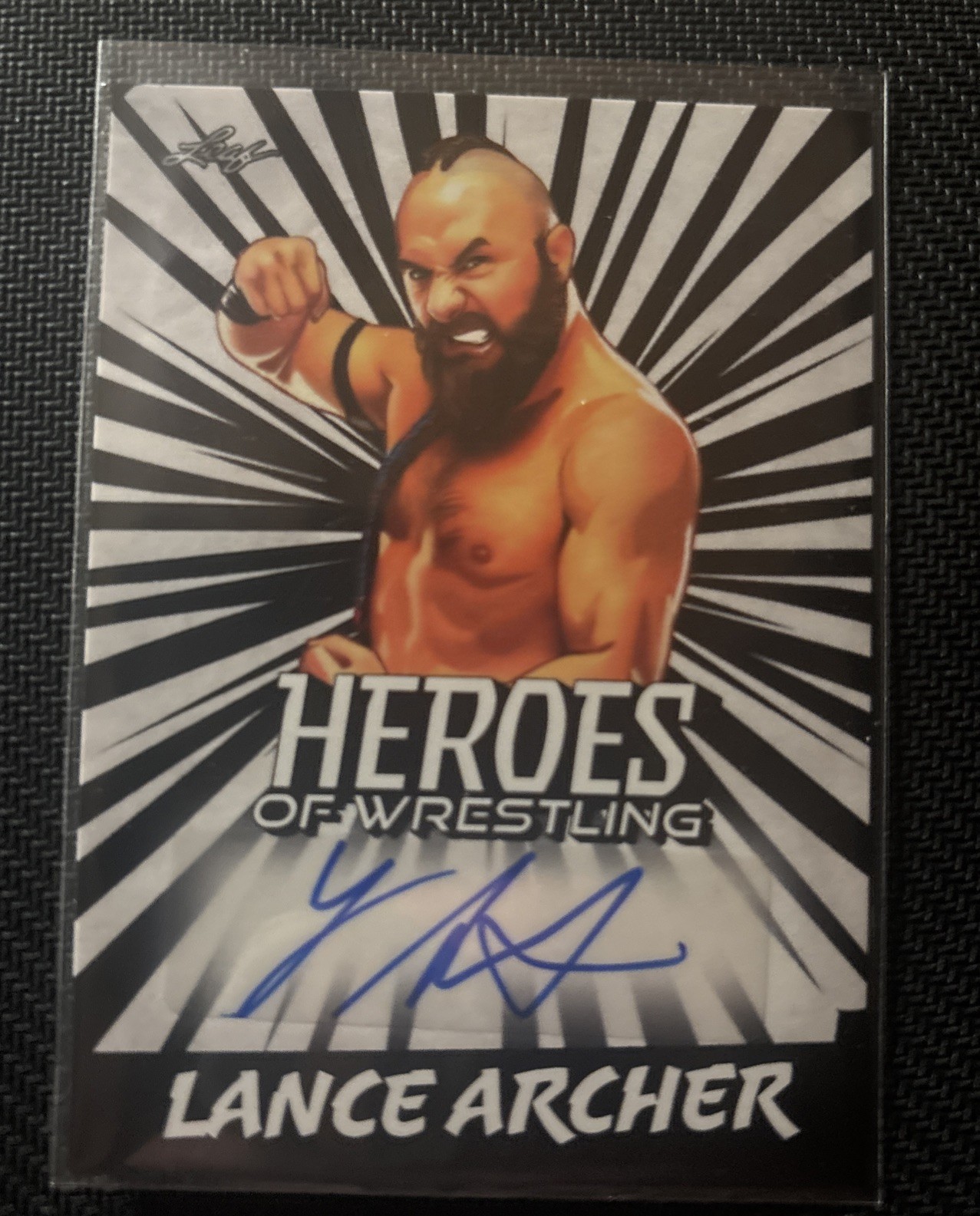 2023 Leaf Heroes of Wrestling – Autographs Lance Hoyt #BA-LA1 (AU)
