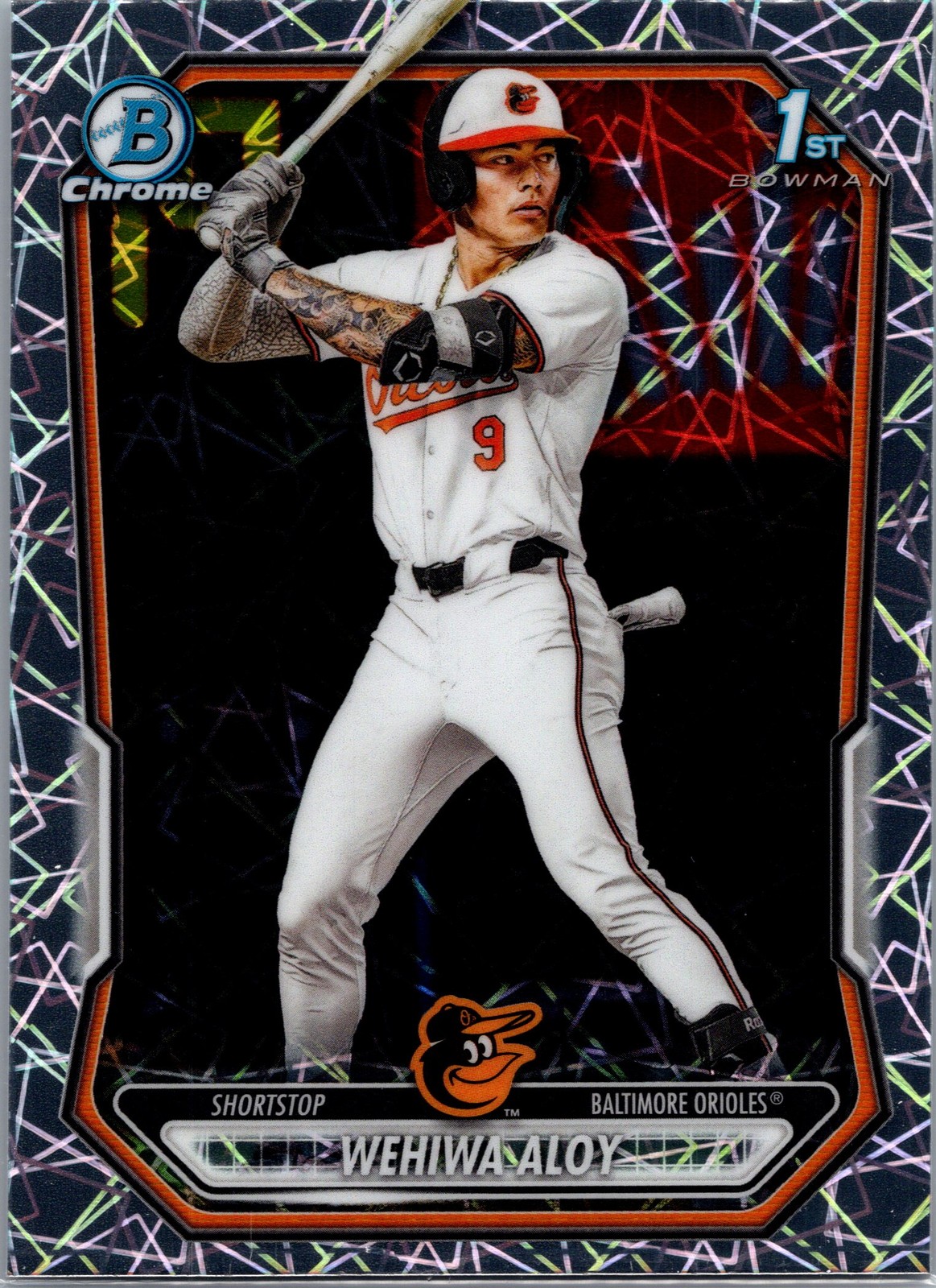 2026 Bowman #BCP-135 Wehiwa Aloy Chrome Prospects Lazer Refractor