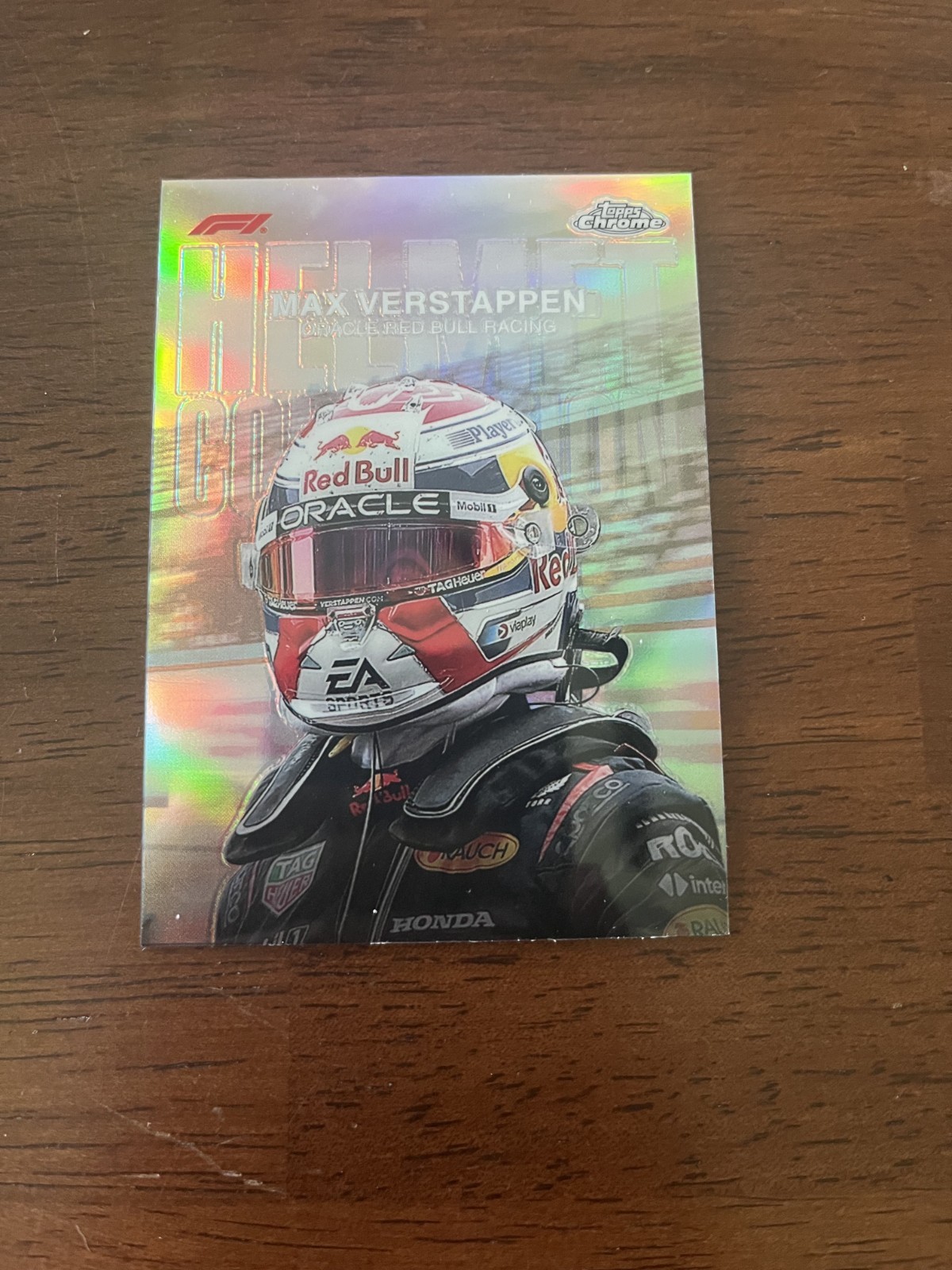 2024 Topps Chrome Formula 1 – Helmet Collection Max Verstappen #HC-1