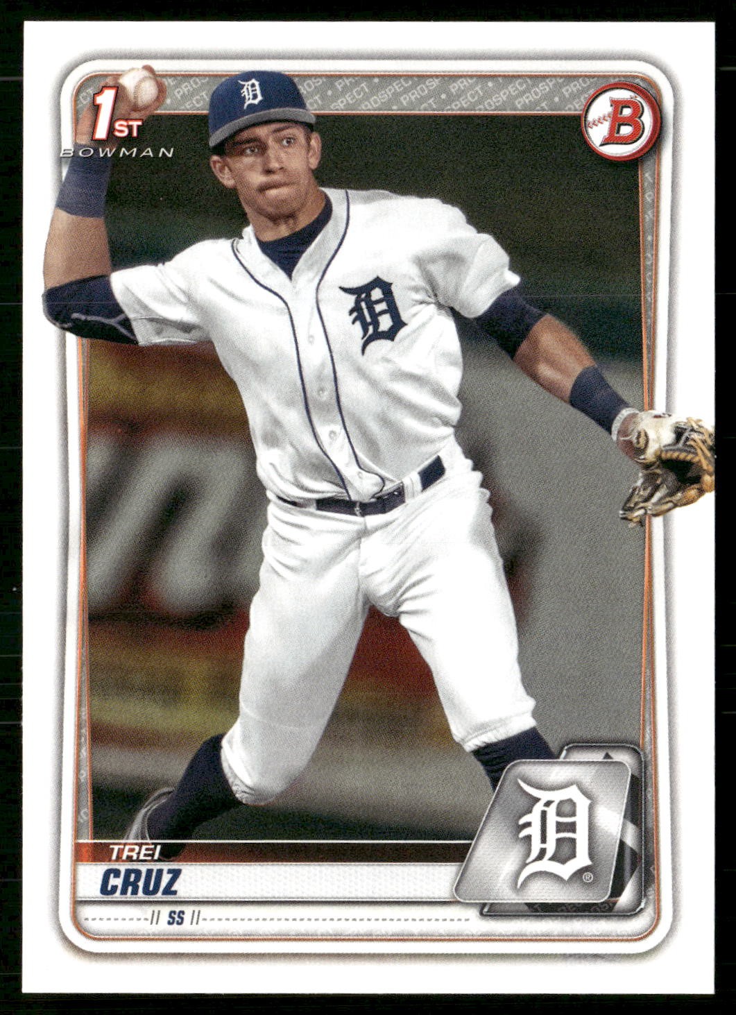 2020 Bowman Draft #BD-11 Trei Cruz