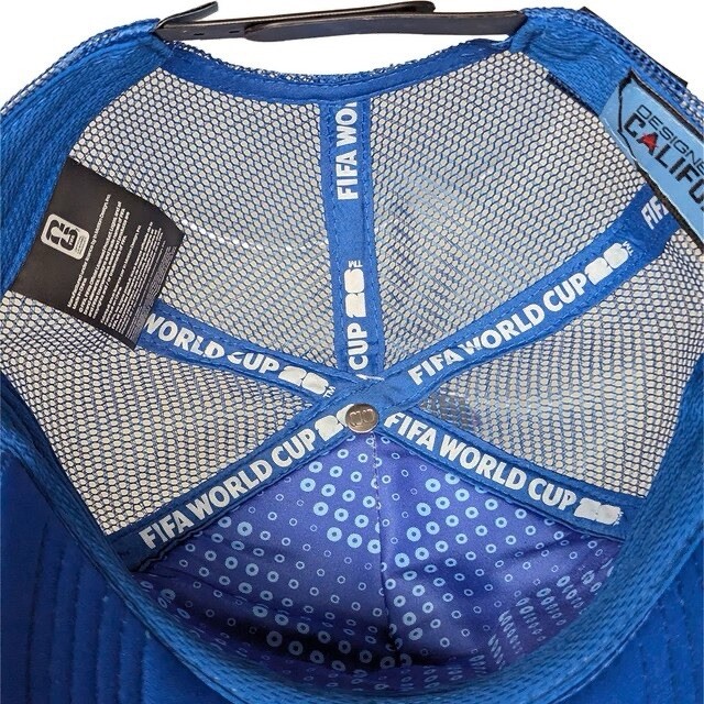 FIFA World Cup 26 Los Angeles Official Poster Foam Trucker Hat One Size Blue