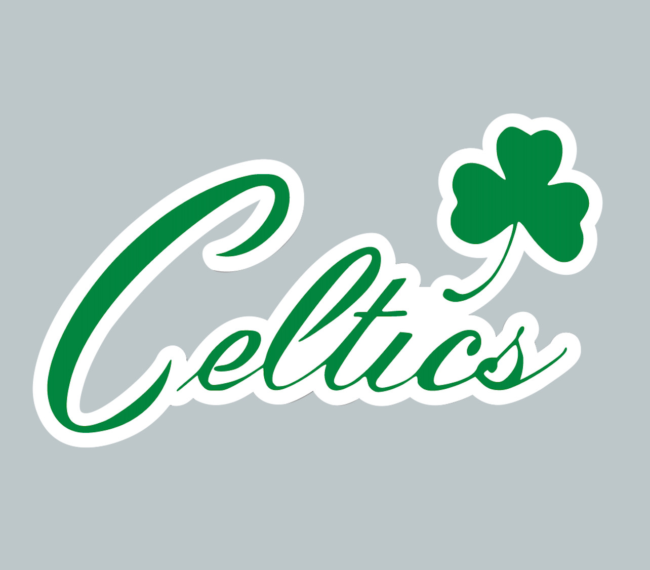 Sticker – Boston Celtics Logo – Die Cut Laminated Vinyl Decal