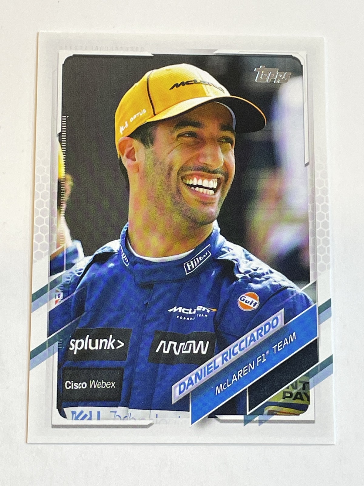 2021 Topps Formula 1 Racing #28 – Daniel Ricciardo – McLaren F1