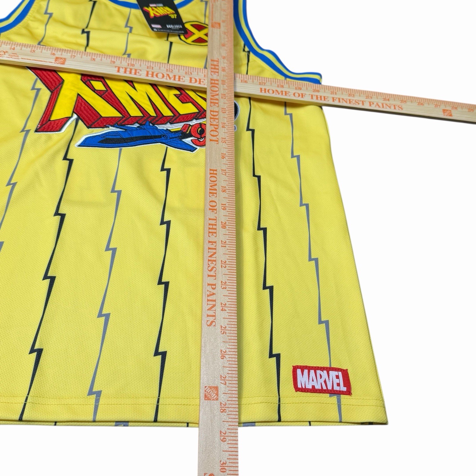 Marvel Studios X-Men Wolverine ‘97 Logan Basketball Jersey Men’s Size Small NEW