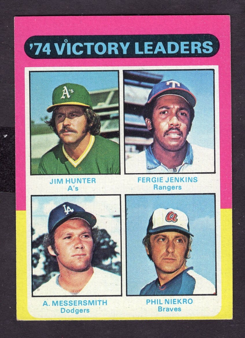1975 TOPPS VICTORY LEADERS CARD NO:310 NEAR MINT-MINT CONDITION