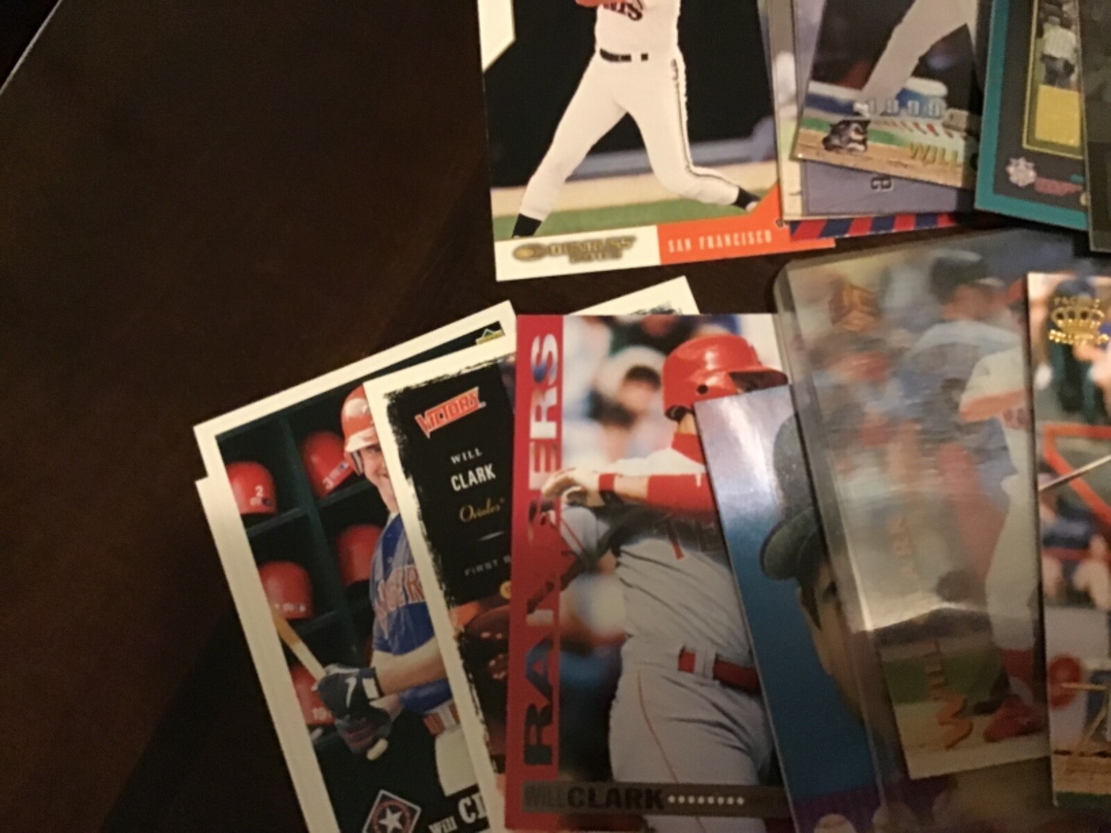WILL CLARK Oddball Insert & Regular issue LOT #2 Baseball YOU CHOOSE