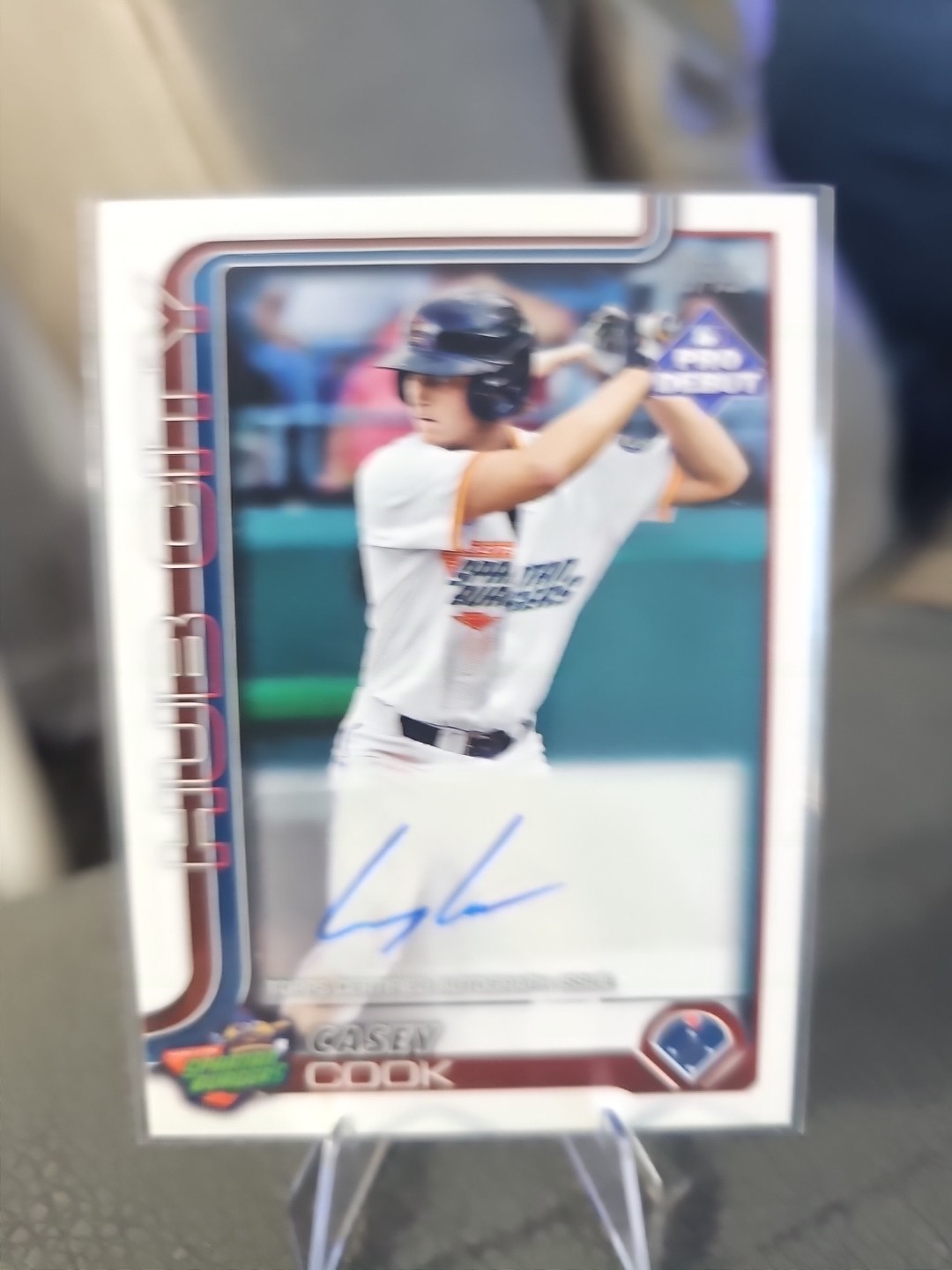 2025 Topps Pro Debut – Casey Cook #PD-188 Autographs (AU, RC)