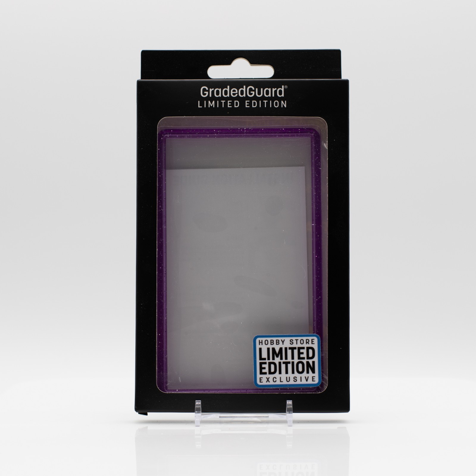 GradedGuard PSA Graded Card Case Guard PURPLE GLITTER Limited Edition Exclusive