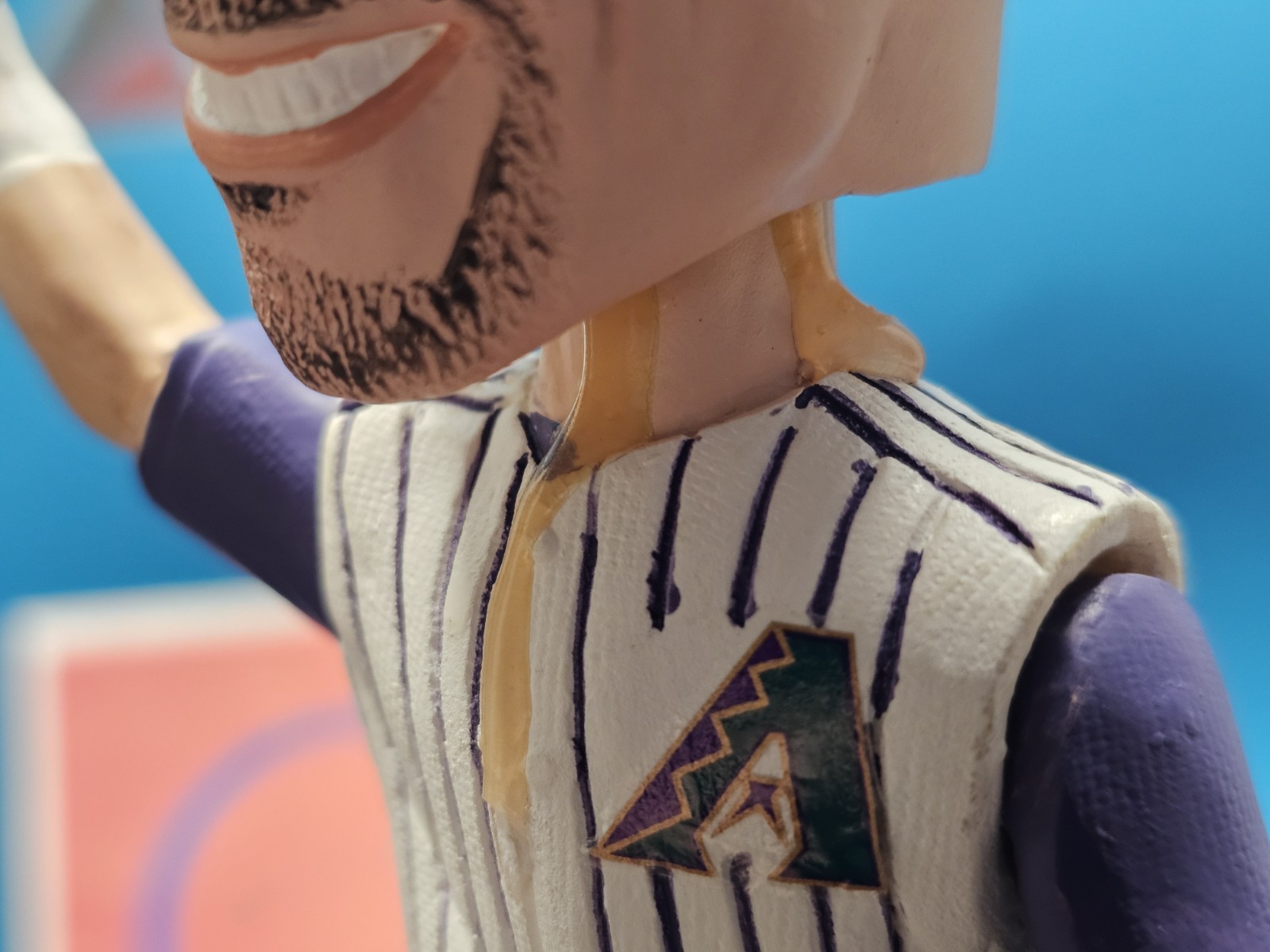 Luis Gonzalez Arizona Diamondbacks MLB 2010 SGA Bobblehead # Retirement