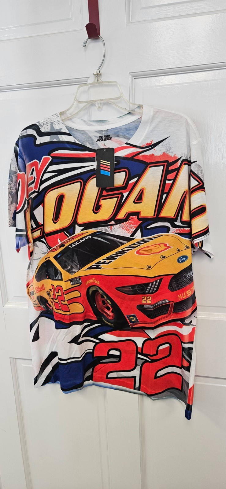 JOEY LOGANO TEAM PENSKE LARGE SHIRT NEW WITH TAGS