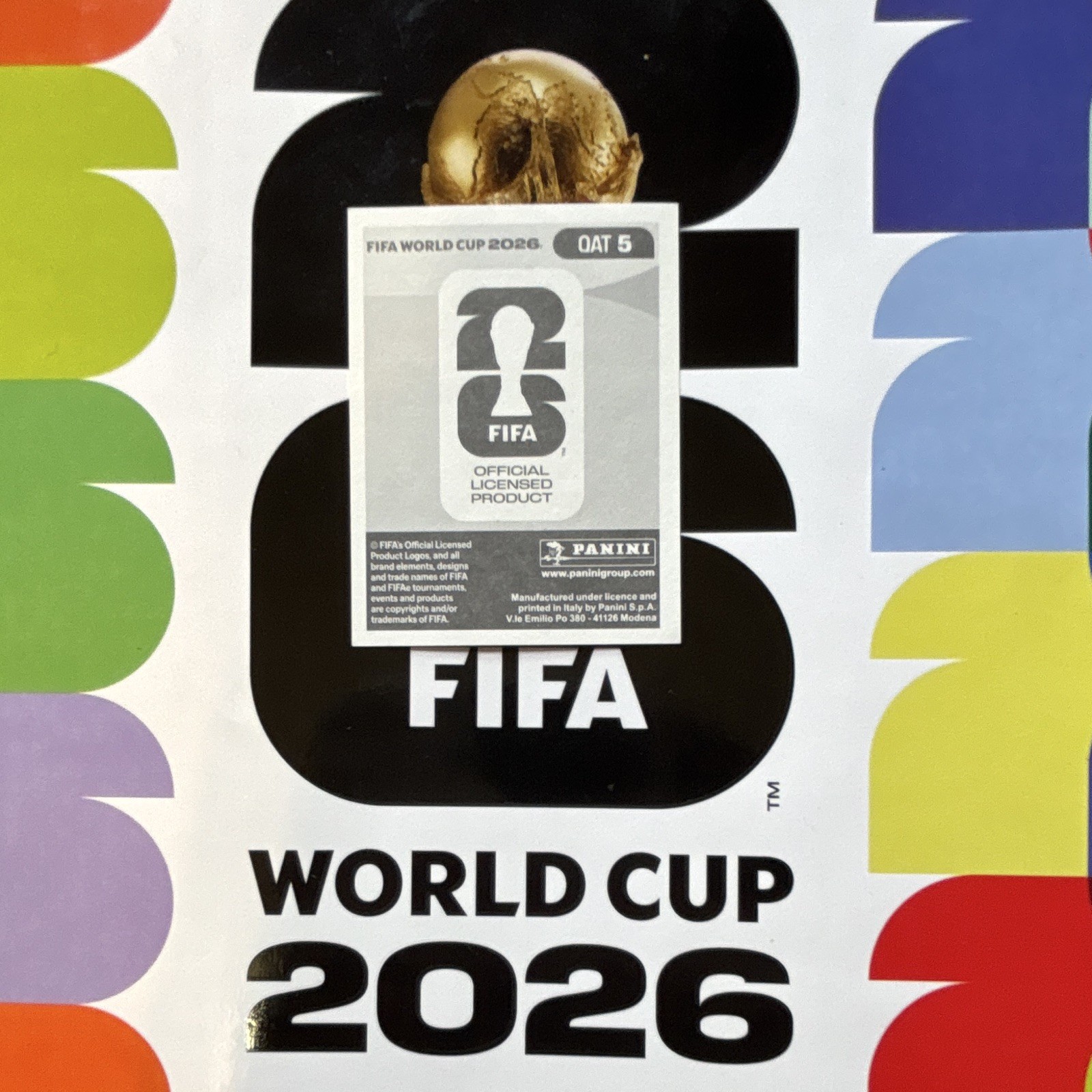 Panini FIFA World Cup 2026 Soccer Sticker Homam Ahmed Al-Duhail SC QAT 5