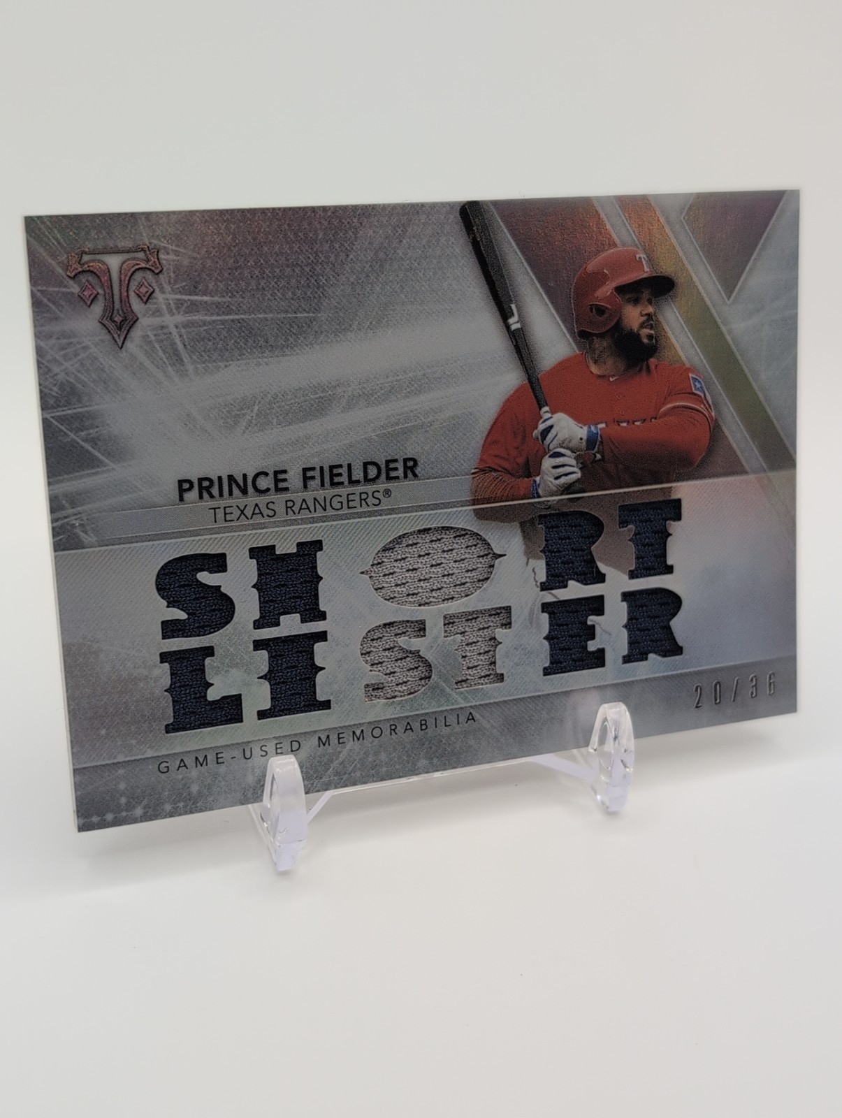 2015 Topps Triple Threads – Relics Prince Fielder #TTR-PF2 /36 (MEM)