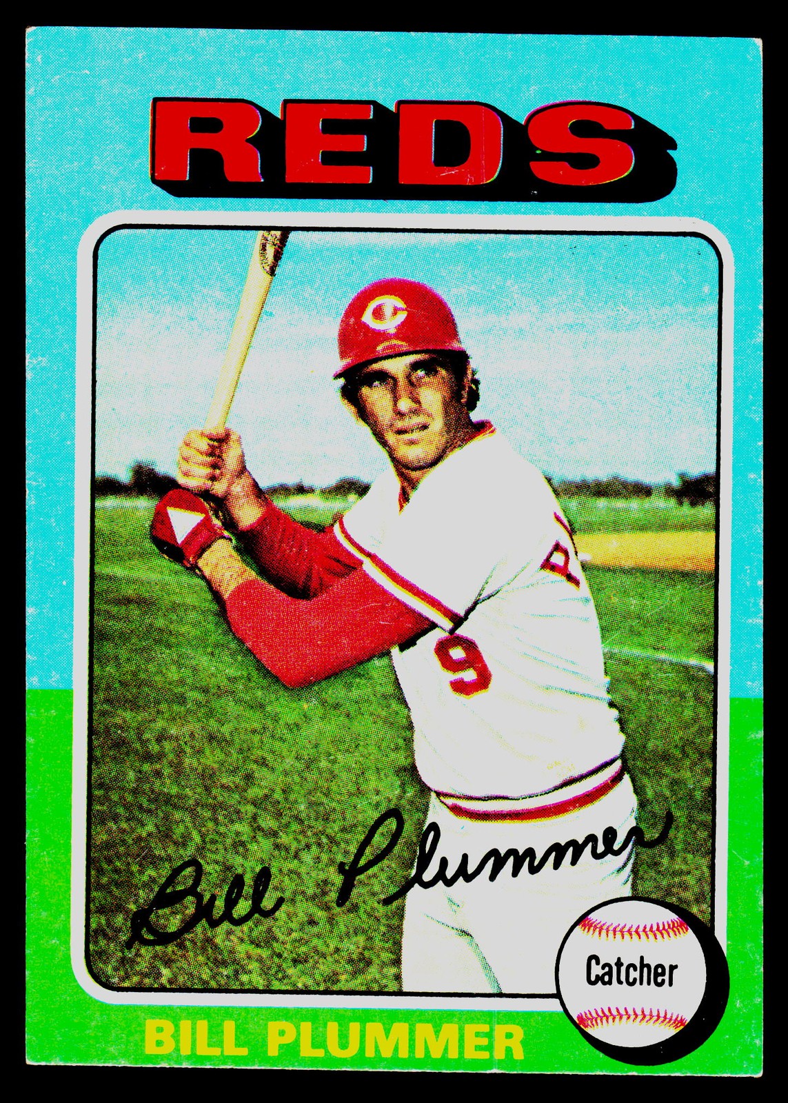 1975 Topps Mini #656 Bill Plummer – ExMt