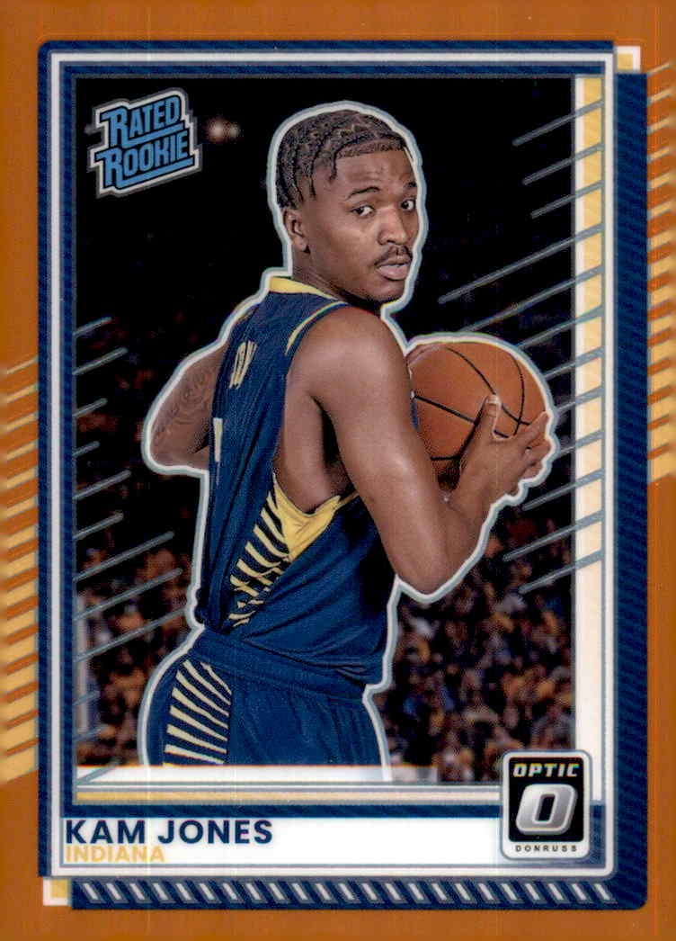 Kam Jones RC 2025-26 Donruss Optic Orange #/175 Rookie