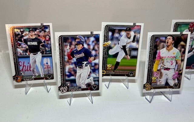 2025 Topps Series 1 Base Cards #176 – 350 You Pick – Complete Your Set Free Ship