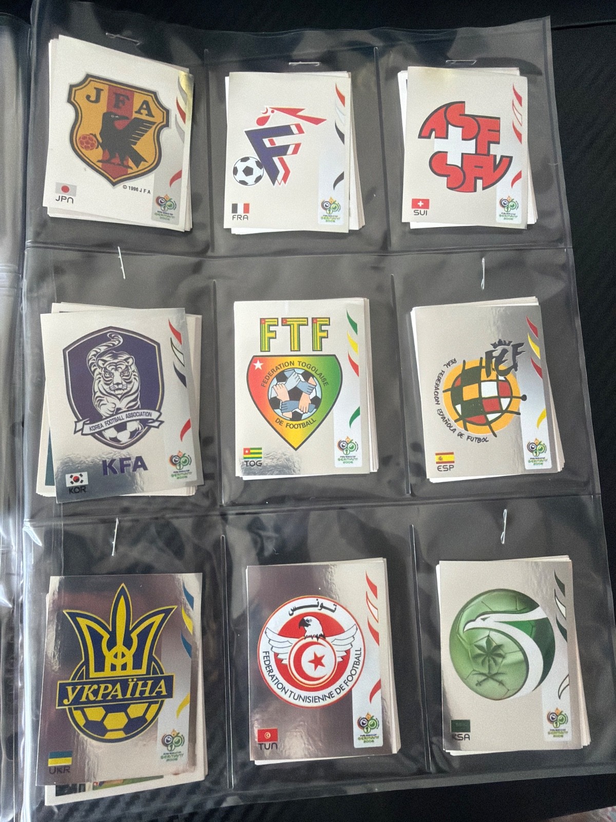 Panini FIFA World Cup Germany 2006 Official Licensed Sticker FULL SET W/596