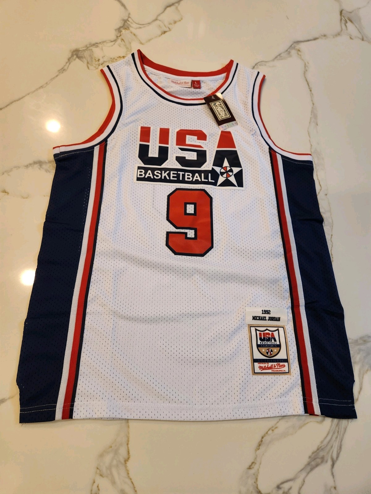 Mitchell & Ness 🔥Michael Jordan🔥1992 Dream Team Barcelona Olympics Men’s Large