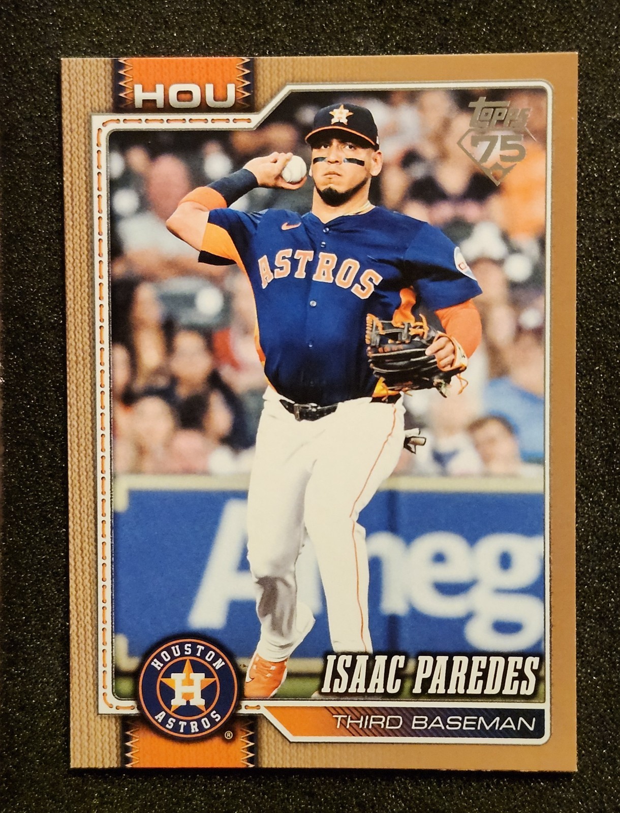 2026 Topps Series Two Gold Parallel Isaac Paredes #366 #’d /2026 Astros
