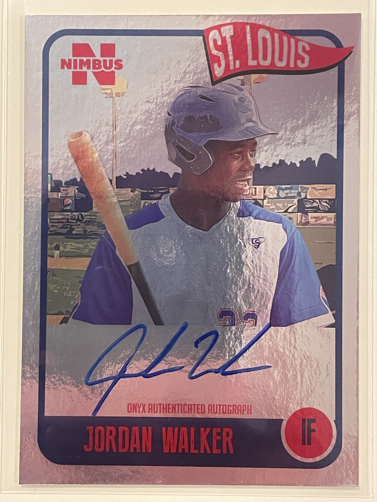 2020 Onyx Nimbus – Jordan Walker #NAJW Silver Autographs /325 (AU, RC)