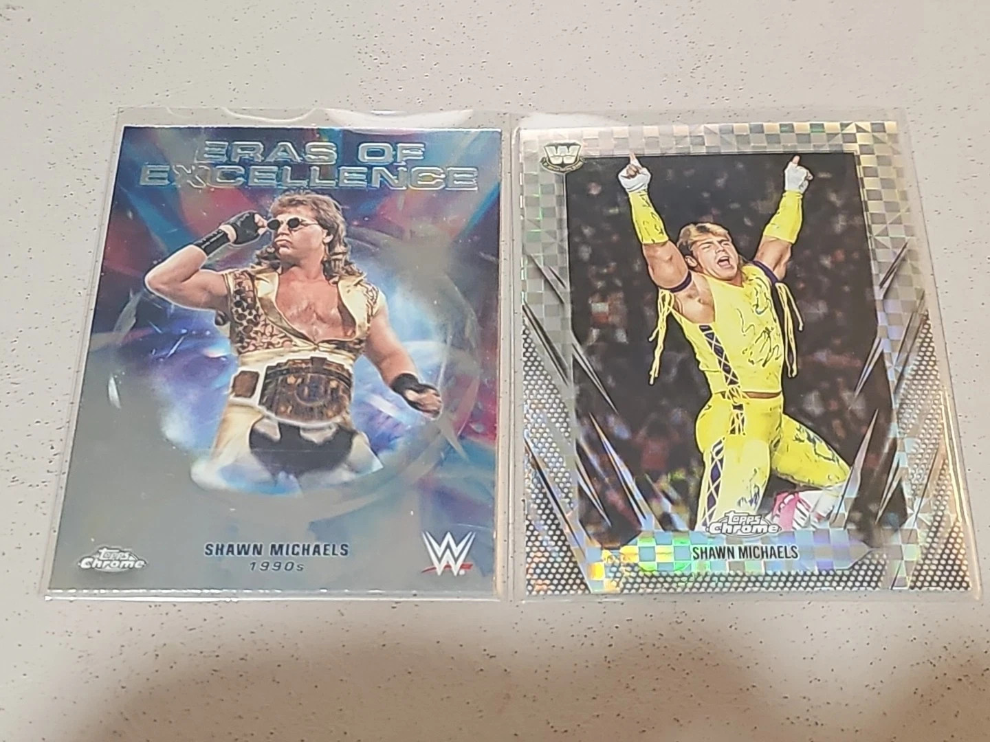 2026 WWE 6 cards ErasOfExcellence/X-fractor Shawn Michaels R-Truth Jey Uso *90
