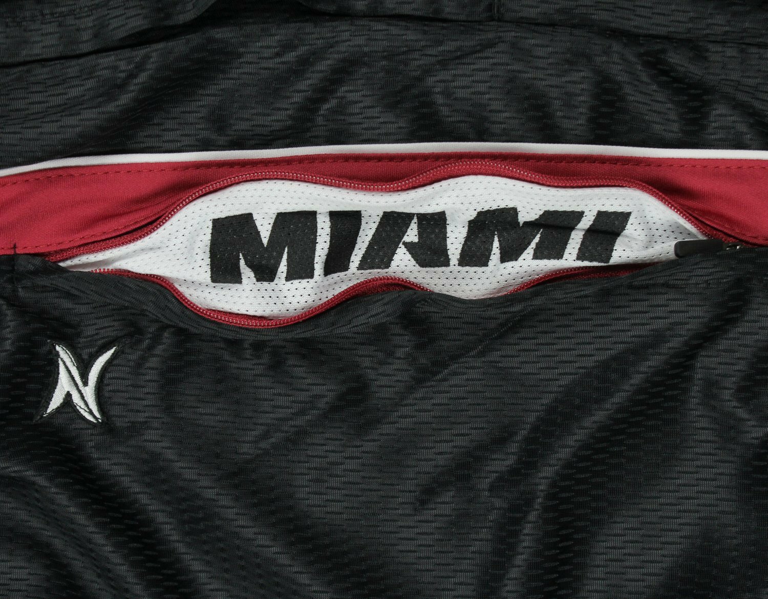 Zipway NBA Men’s Big and Tall Miami Heat Mesh Shorts, Black