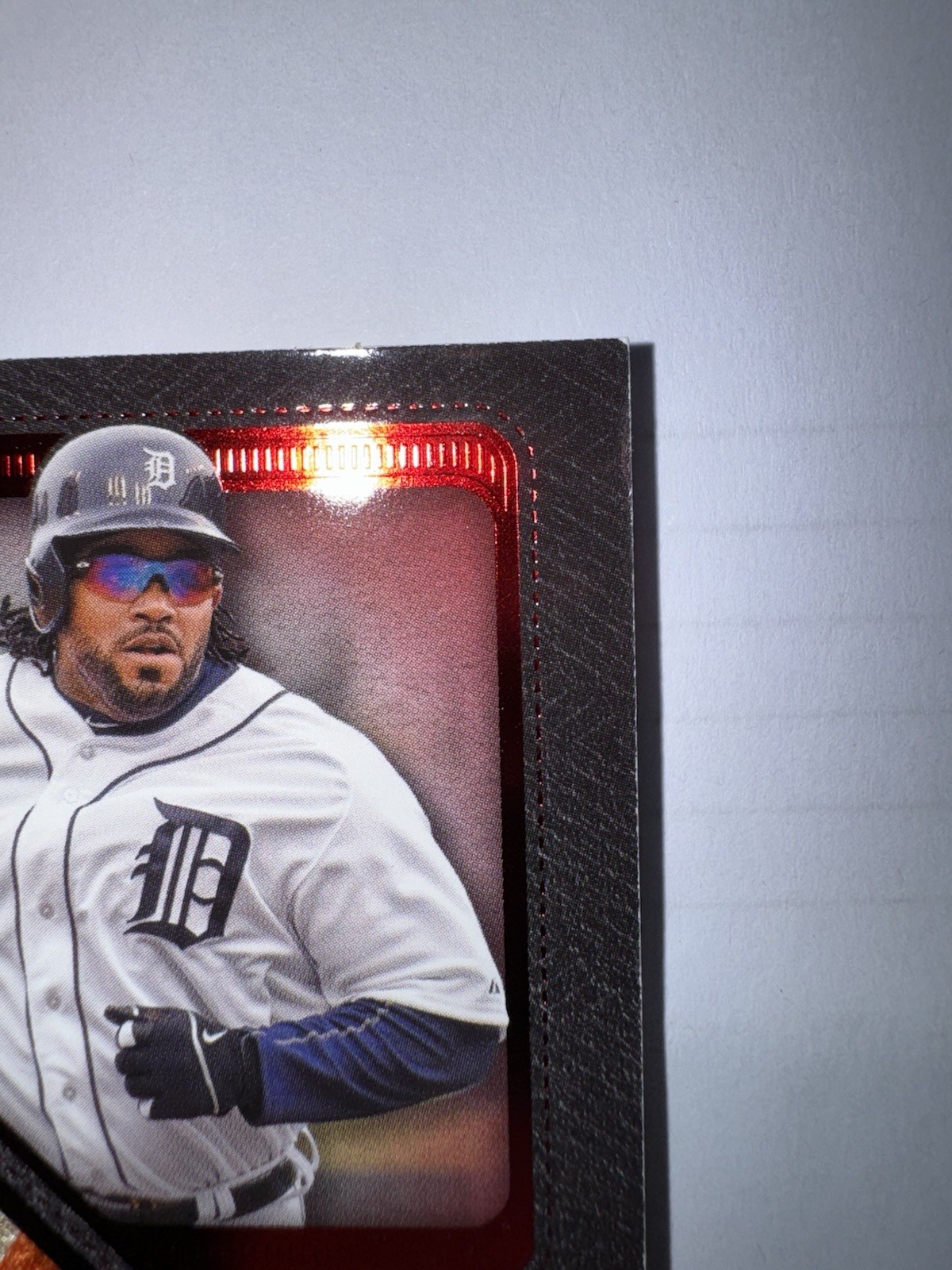 2025 Topps Update Prince Fielder On Card Auto 4 Color Patch RED 5/5 Bookend SSP