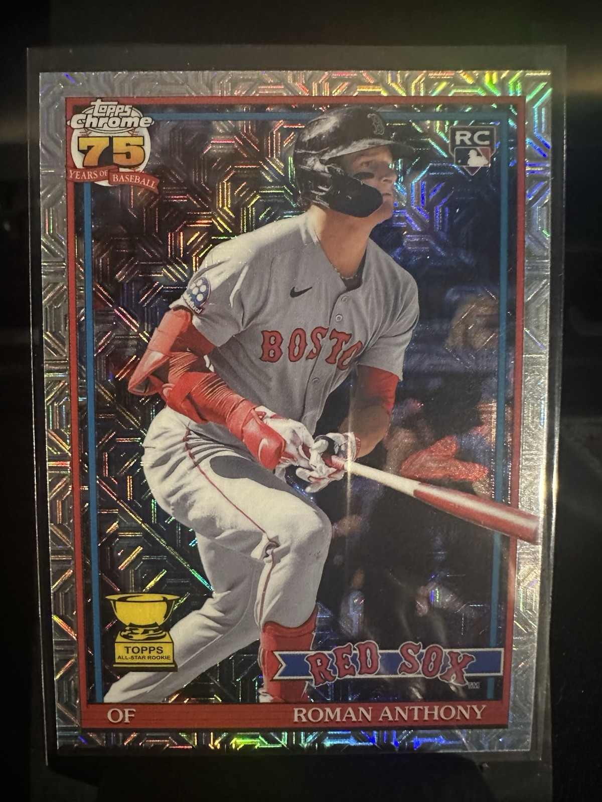 2026 Topps Series 2 1991 Chrome Silver Pack Mojo 91C2-45 Roman Anthony Rookie