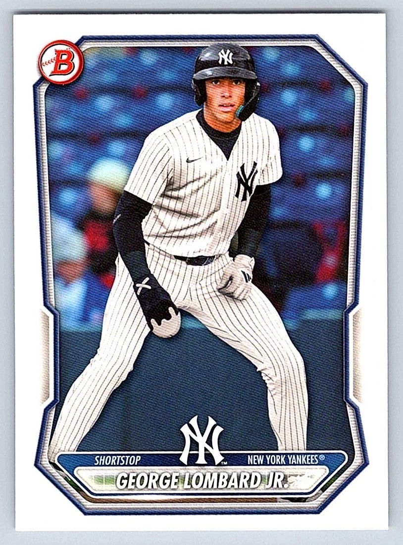 GEORGE LOMBARD JR. YANKEES 2026 BOWMAN PROSPECTS #BP-64