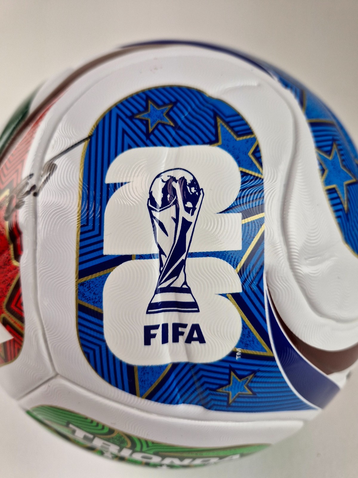 Cristiano Ronaldo Hand Signed Official FIFA World Cup 2026 W/COA+Free shipping