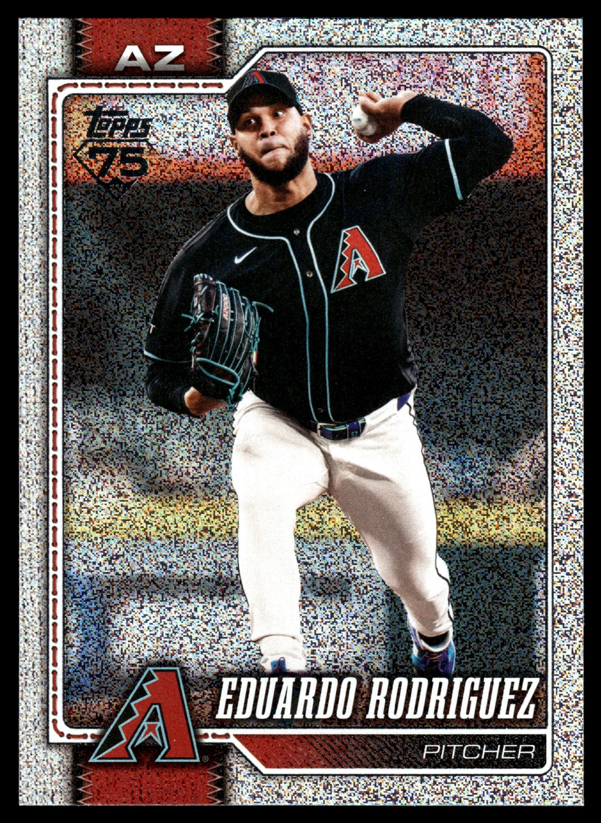 2026 Topps #417 Eduardo Rodriguez Sandglitter