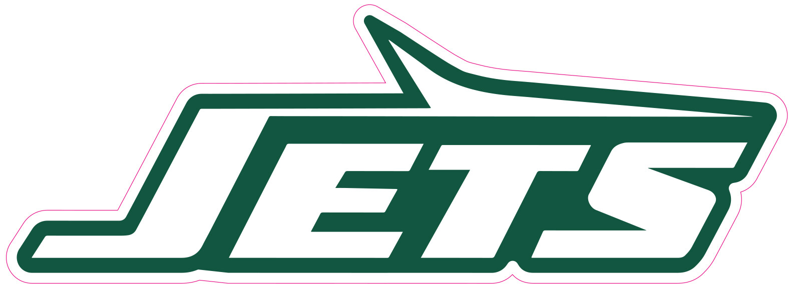 New York Jets Football Heat Transfer Vinyl Iron On