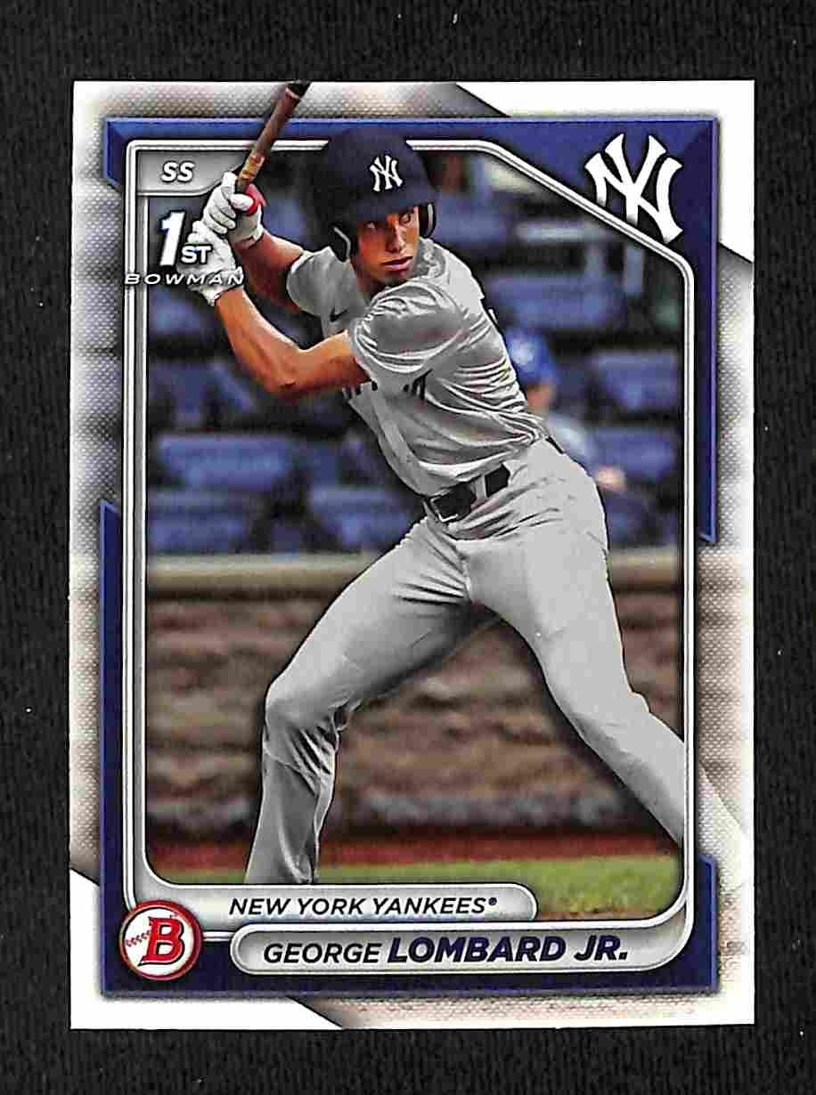 2024 Bowman – Prospects George Lombard Jr. 1st Bowman #BP-79 Yankees