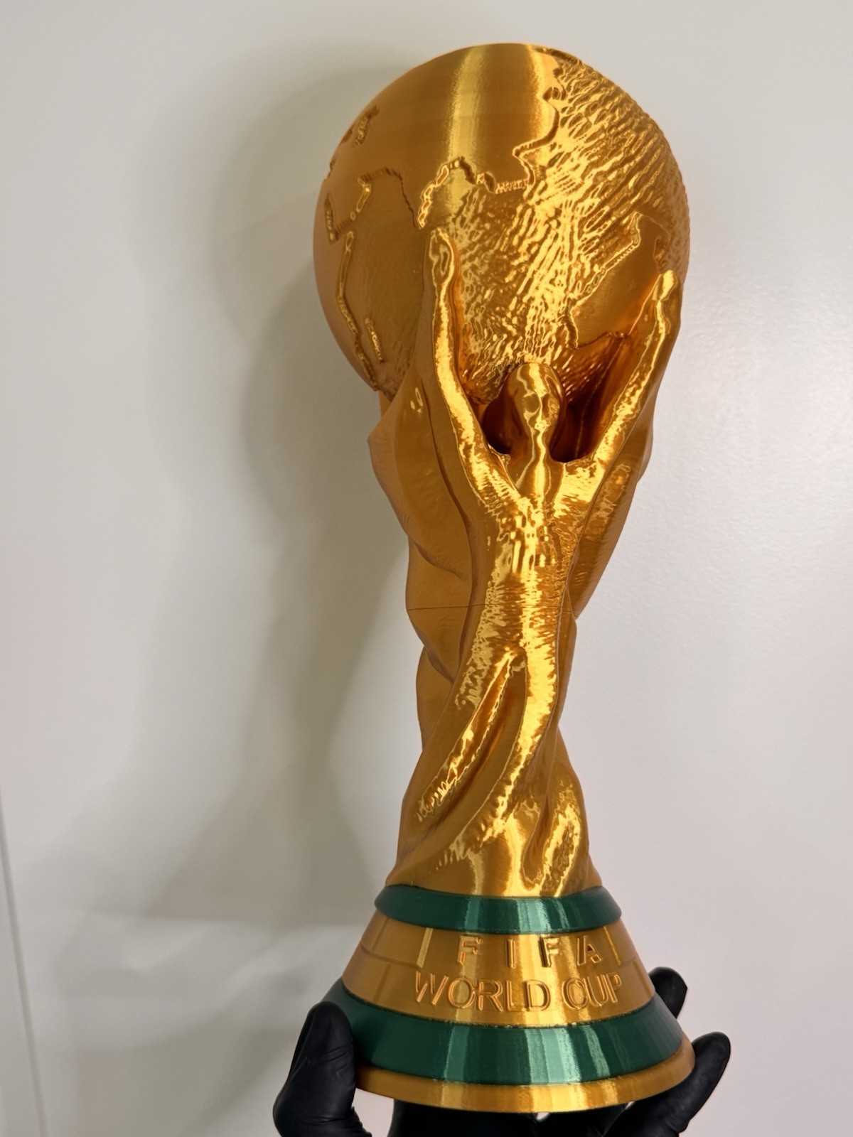 2026 World Cup Trophy Replica 14.5” Soccer Cup 3D Printed Gold TikTok