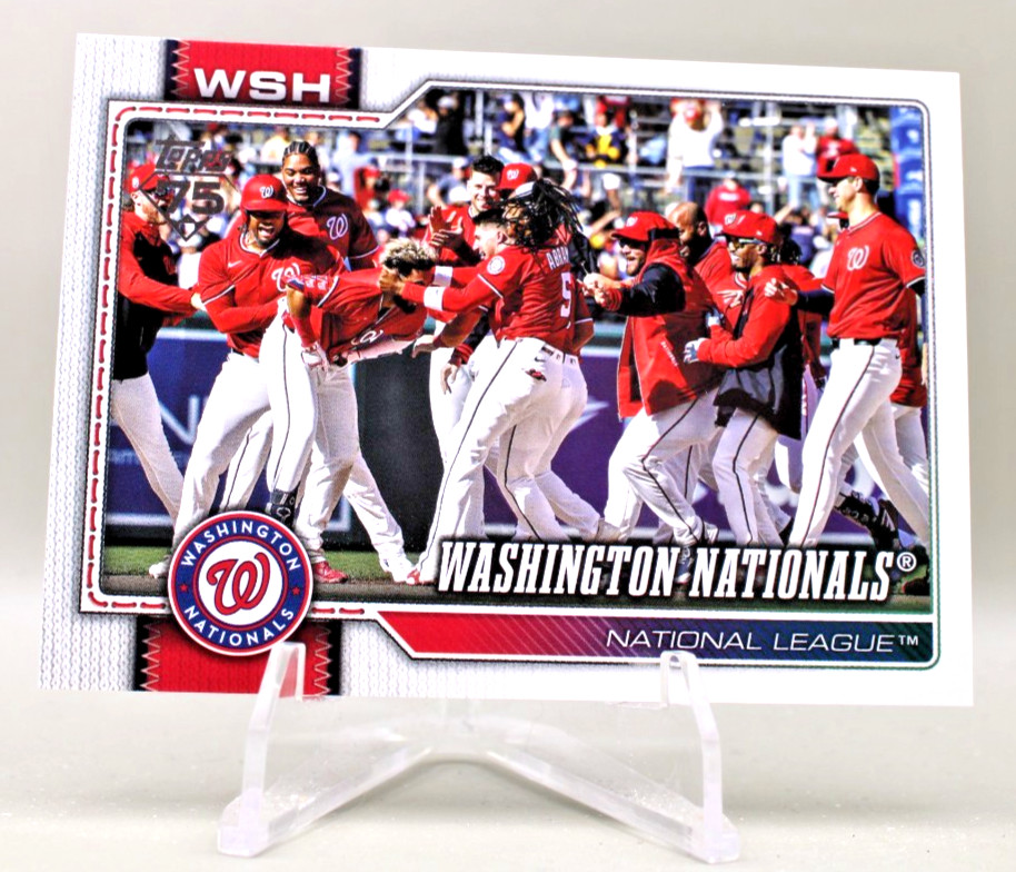 2026 Topps Series 1 – #266 Washington Nationals Team Card