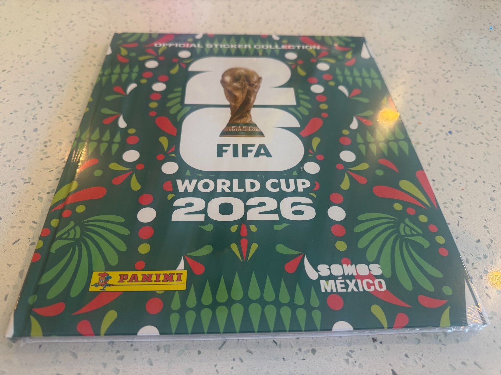 Panini FIFA World Cup 2026 Mexico Edition Hardcover Album 112 Pages No Packs NEW