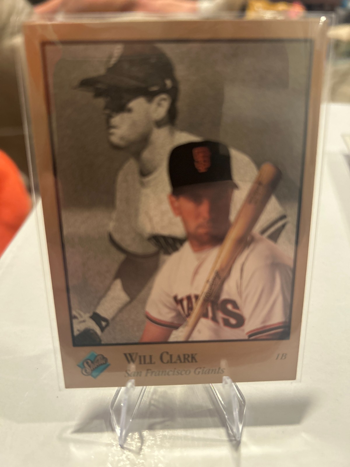 Will Clark 1992 Studio #114! 2 Card Min! Read Desc!