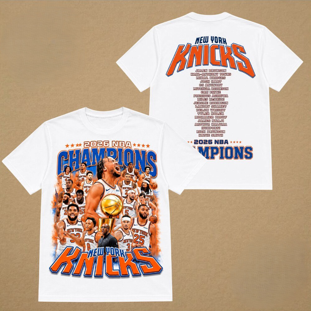 HOT ITEM! New York Knicks 2026 NBA Champions Shirt