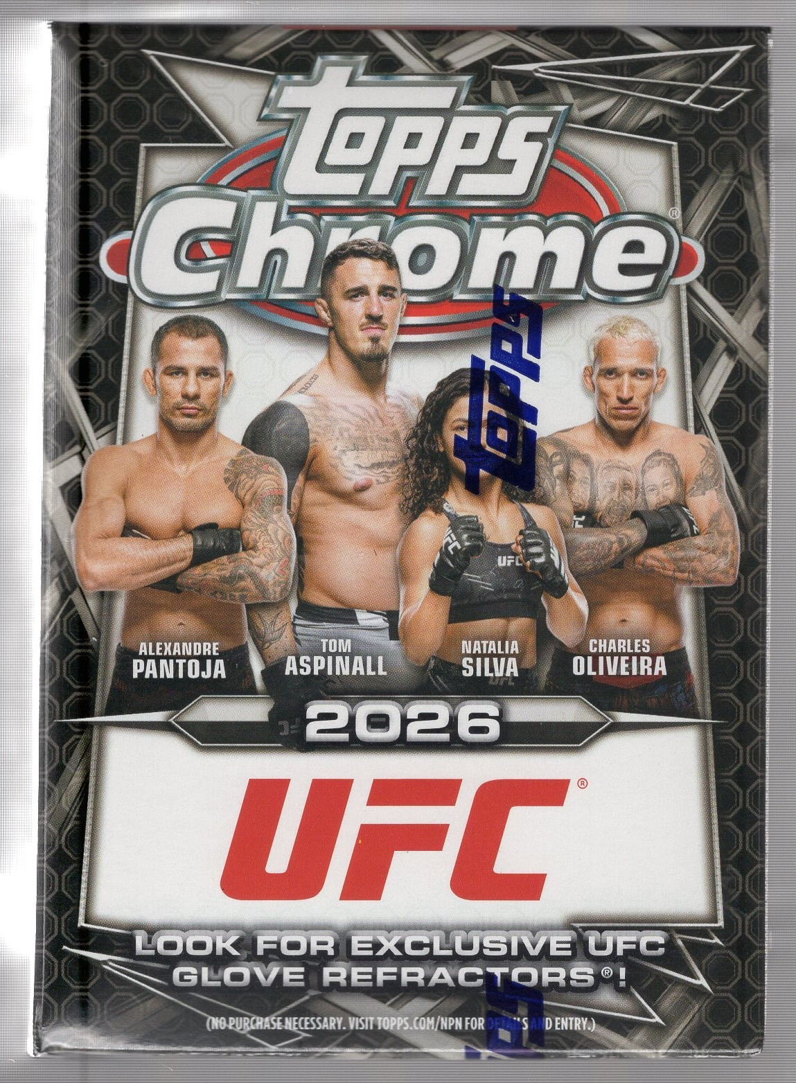2026 TOPPS CHROME UFC FACTORY SEALED BLASTER BOX