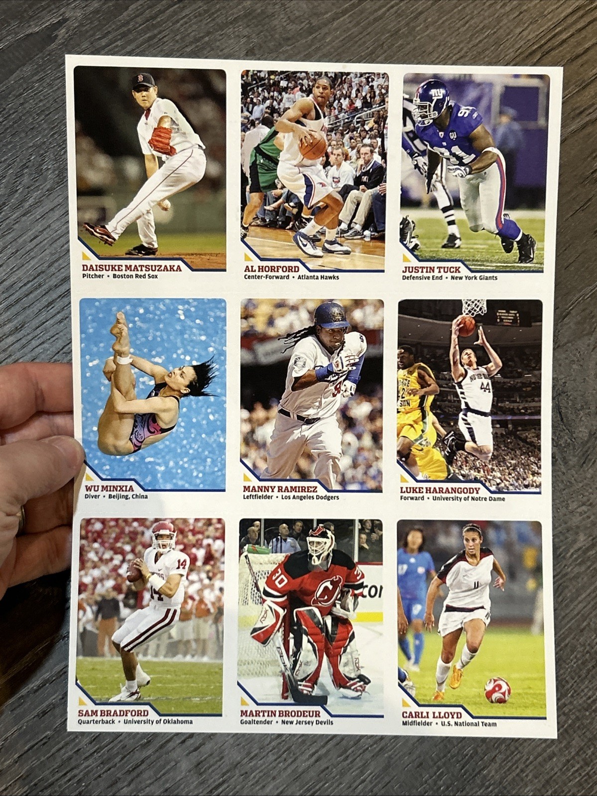 2008 Sports Illustrated For Kids Full Sheet Cards With Carli Lloyd Rookie