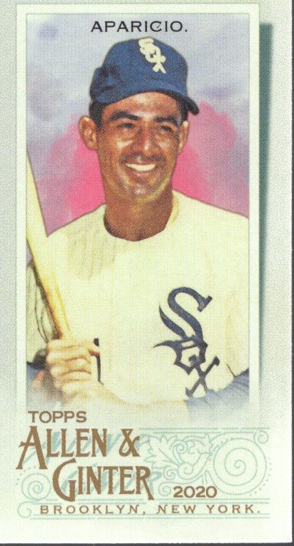 2020 Topps Allen and Ginter Mini A and G Back #348 Luis Aparicio SP – BB