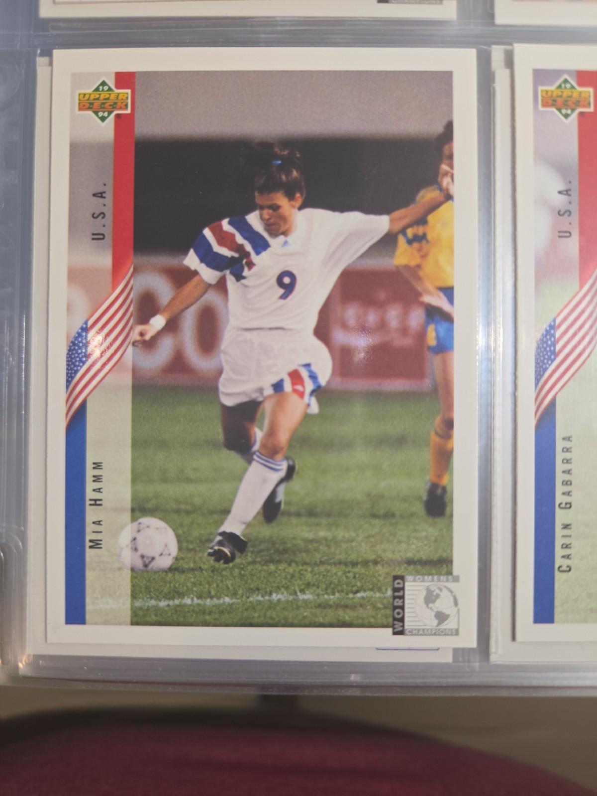 1994 Upper Deck World Cup USA Complete Set Cards #1-330 Mia Hamm Rookie Card!