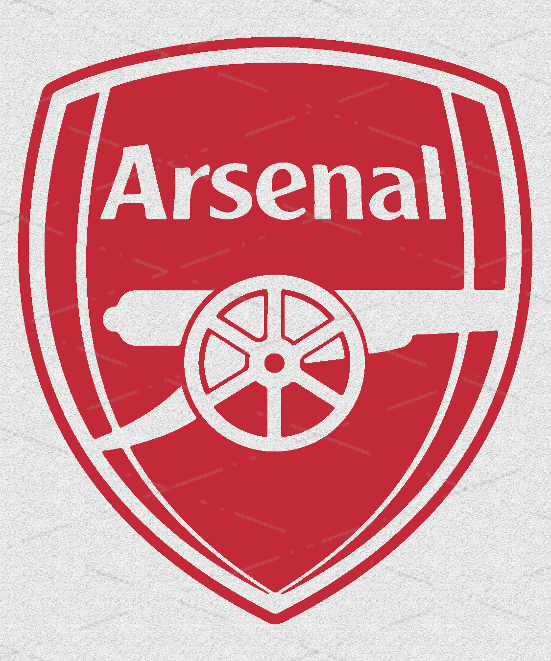 Arsenal Football Club Outline Logo Decal Sticker