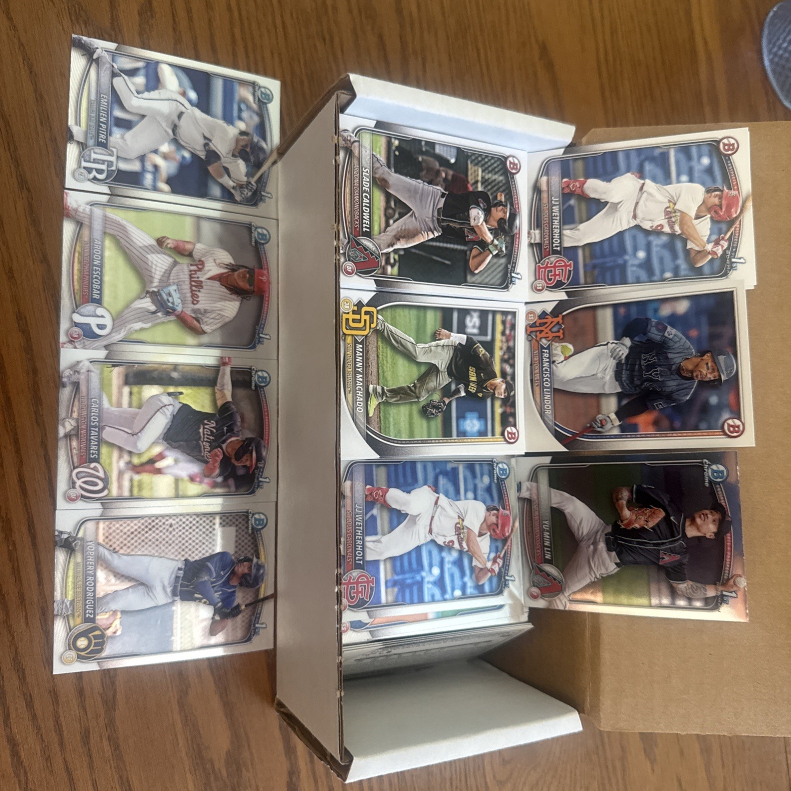 2025 Bowman Chrome Prospects 1st Edition Base Cards