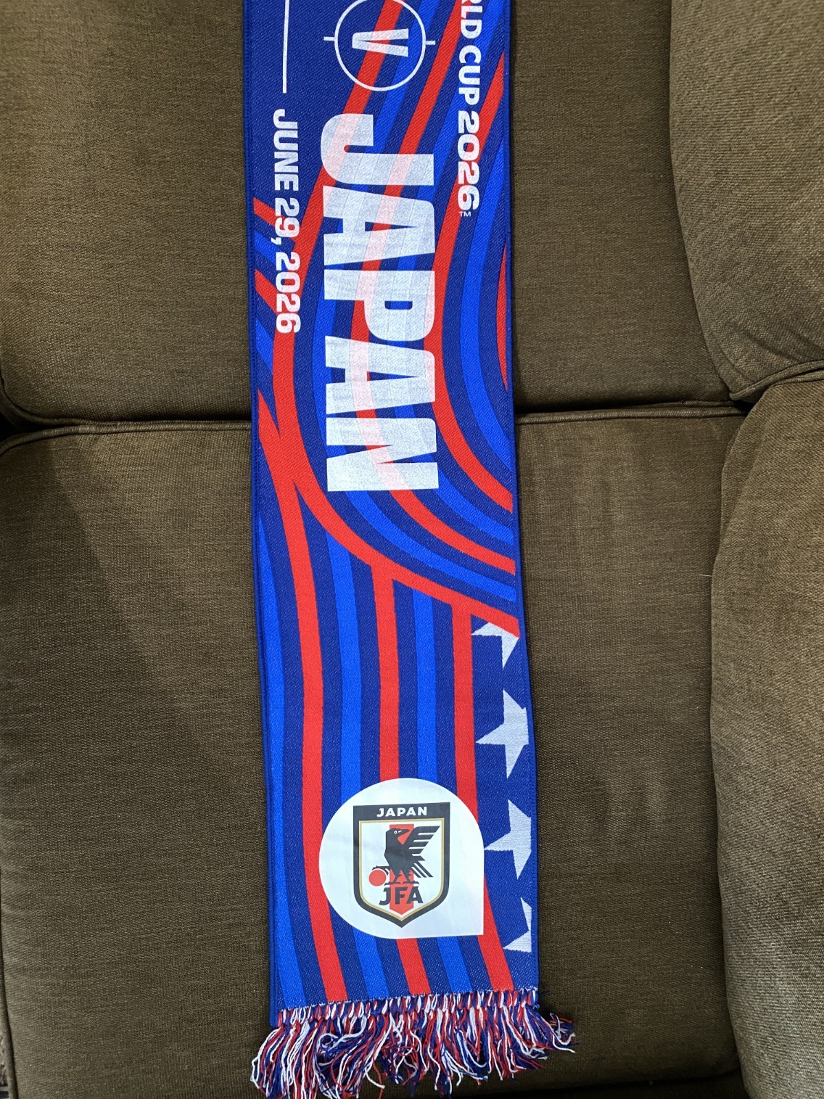 RARE FIFA World Cup 2026 Brazil vs Japan Match 76 Houston Matchday Scarf 6/29