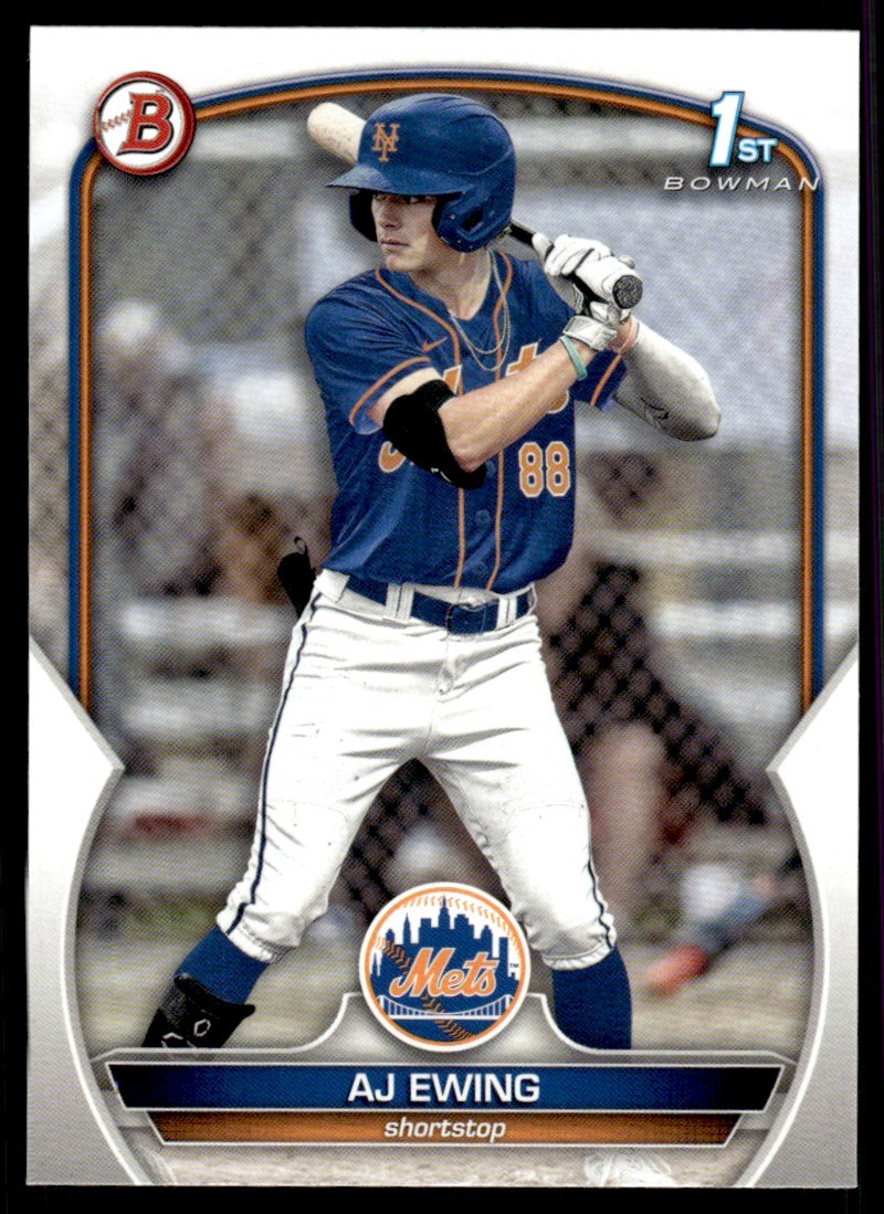 2023 AJ Ewing Bowman Draft Rookie Card #BD-152